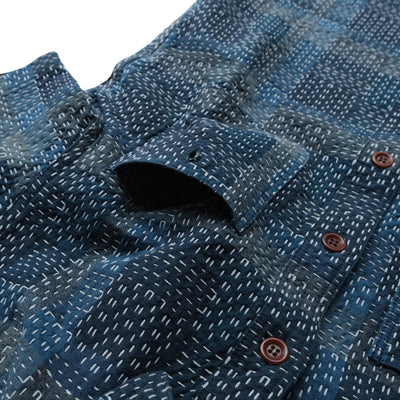 Studio D'Artisan "Noragi Sashiko" S/S Work Shirt