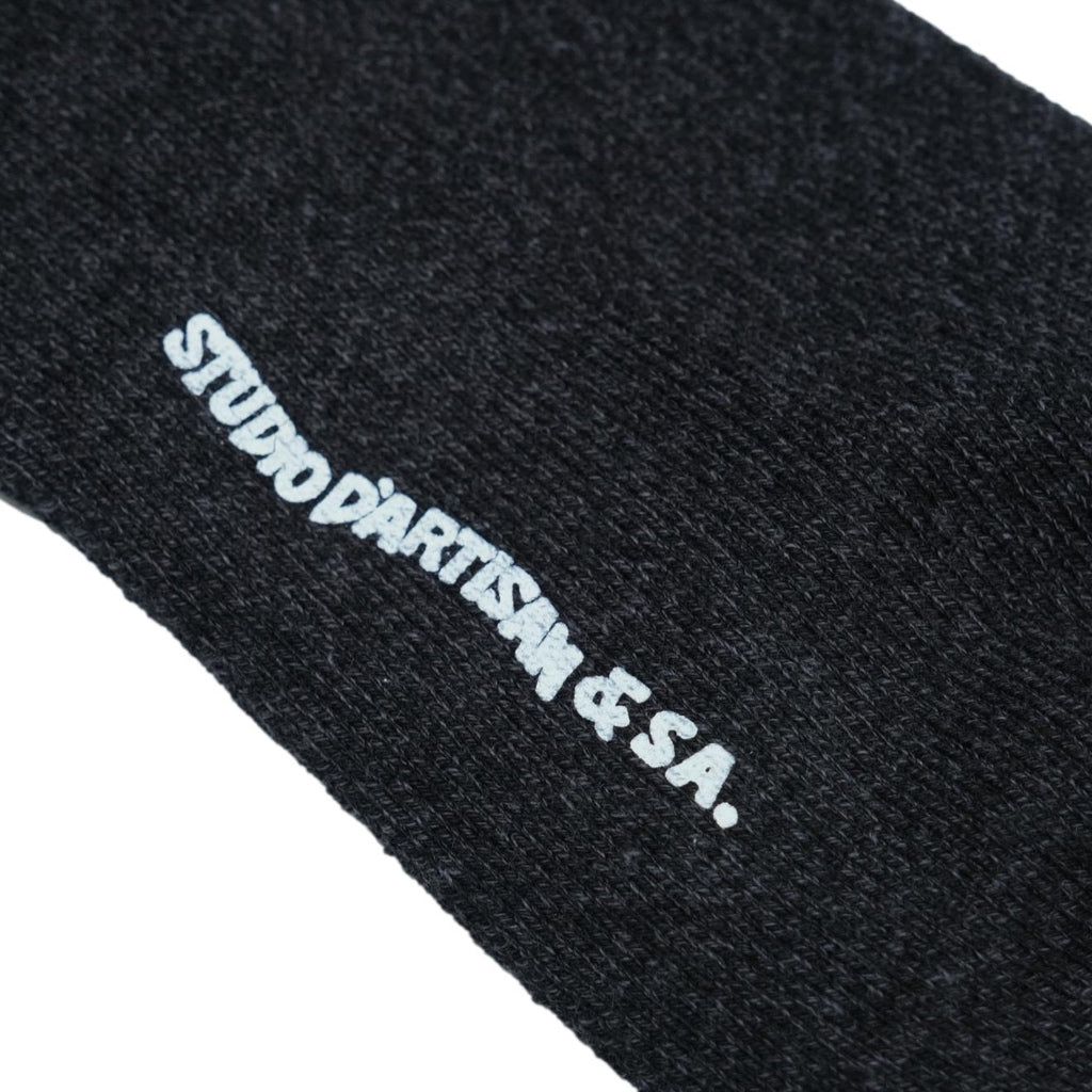 Studio D'Artisan Heather Middle Socks (Black)