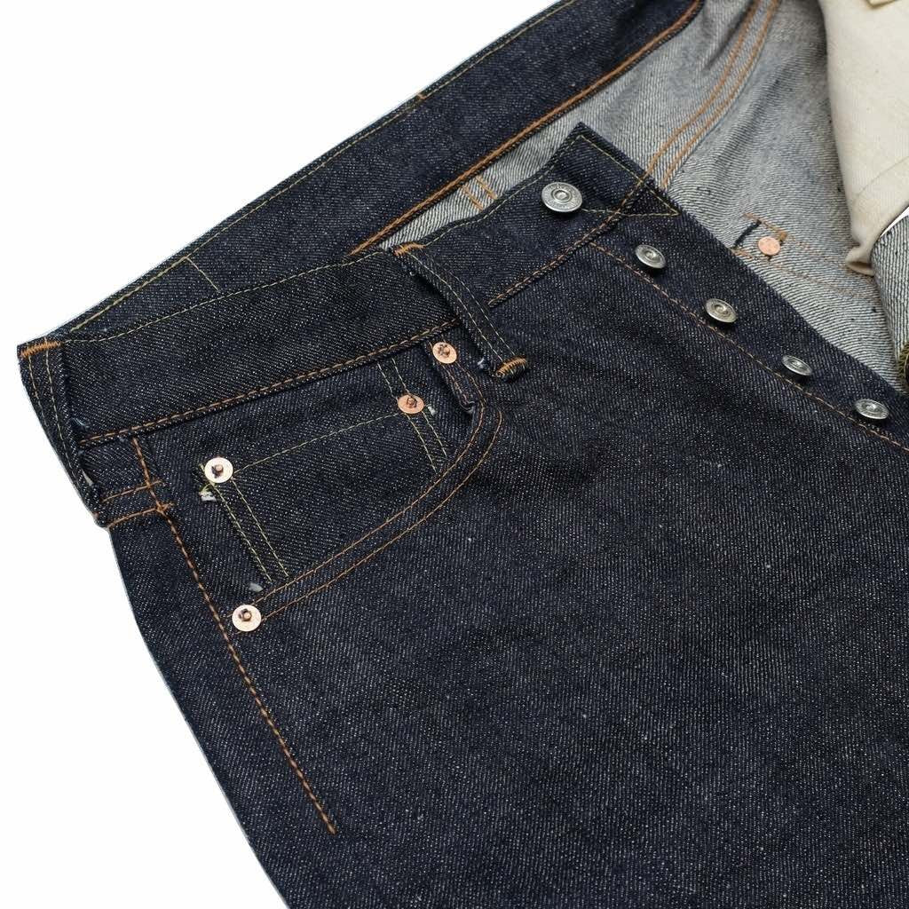 Samurai Jeans S0511XX 15oz. Selvedge Denim Jeans (Slim Tapered) - Okayama Denim Jeans - Selvedge