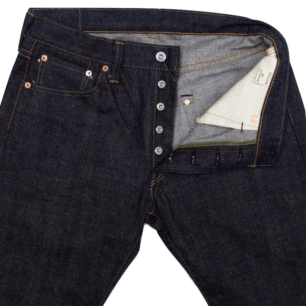 Samurai Jeans S0511XX 15oz. Selvedge Denim Jeans (Slim Tapered) - Okayama Denim Jeans - Selvedge