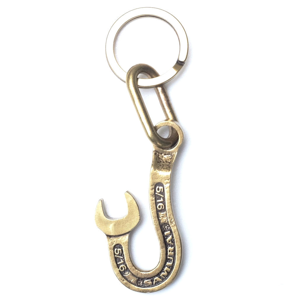 Samurai Jeans Wrench Keyhook - Okayama Denim Accessories - Selvedge