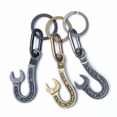 Samurai Jeans Wrench Keyhook - Okayama Denim Accessories - Selvedge