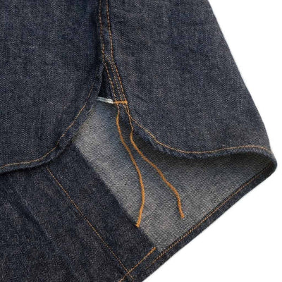 Samurai Jeans SWD-L02 Selvedge Denim Western Shirt - Okayama Denim Shirt - Selvedge