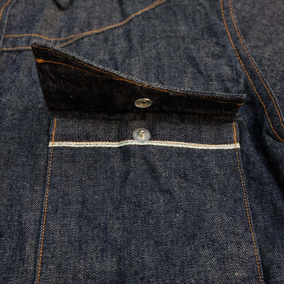 Samurai Jeans SWD-L02 Selvedge Denim Western Shirt - Okayama Denim Shirt - Selvedge