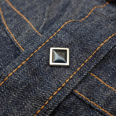 Samurai Jeans SWD-L02 Selvedge Denim Western Shirt - Okayama Denim Shirt - Selvedge