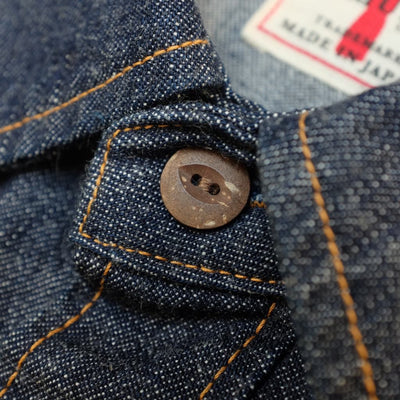 Samurai Jeans SWD-L02 Selvedge Denim Western Shirt - Okayama Denim Shirt - Selvedge