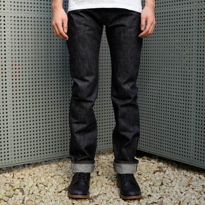 Samurai Jeans S003JP21OZ Yamato 21oz. Selvedge Denim Jeans (Slim Tapered) - Okayama Denim Jeans - Selvedge