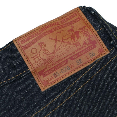 Samurai Jeans S510HX 15oz. Selvedge Denim Jeans (Regular Straight)