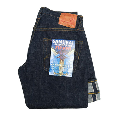 Samurai Jeans S5000ZX 17oz. Selvedge Denim Jeans (Middle Straight)