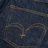 Samurai Jeans S5000ZX 17oz. Selvedge Denim Jeans (Middle Straight)