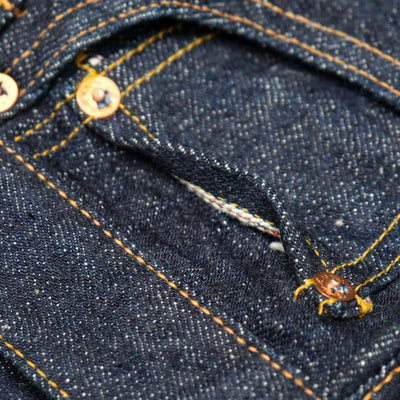 Samurai Jeans S5000ZX 17oz. Selvedge Denim Jeans (Middle Straight)