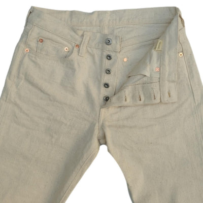 Samurai Jeans S710SC-KI 18oz. Ecru Selvedge Jeans - Okayama Denim