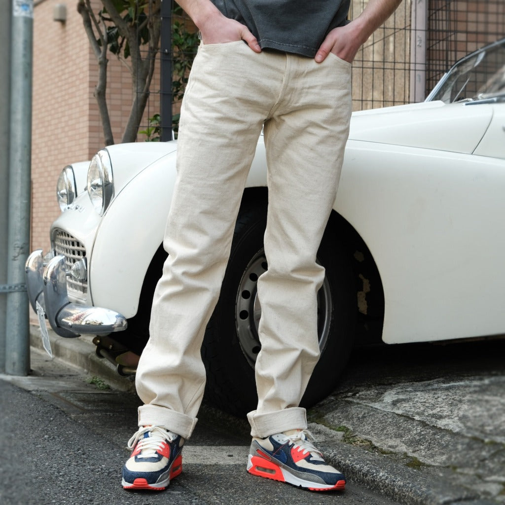 Samurai Jeans S710SC-KI 18oz. Ecru Selvedge Jeans - Okayama Denim