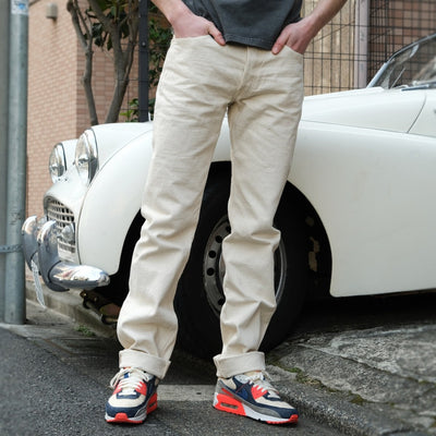 Samurai Jeans S710SC-KI 18oz. Ecru Selvedge Jeans - Okayama Denim