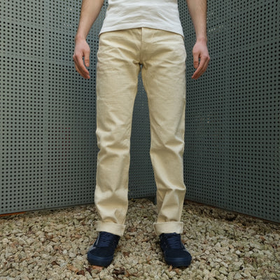Samurai Jeans S710SC-KI 18oz. Ecru Selvedge Jeans - Okayama Denim