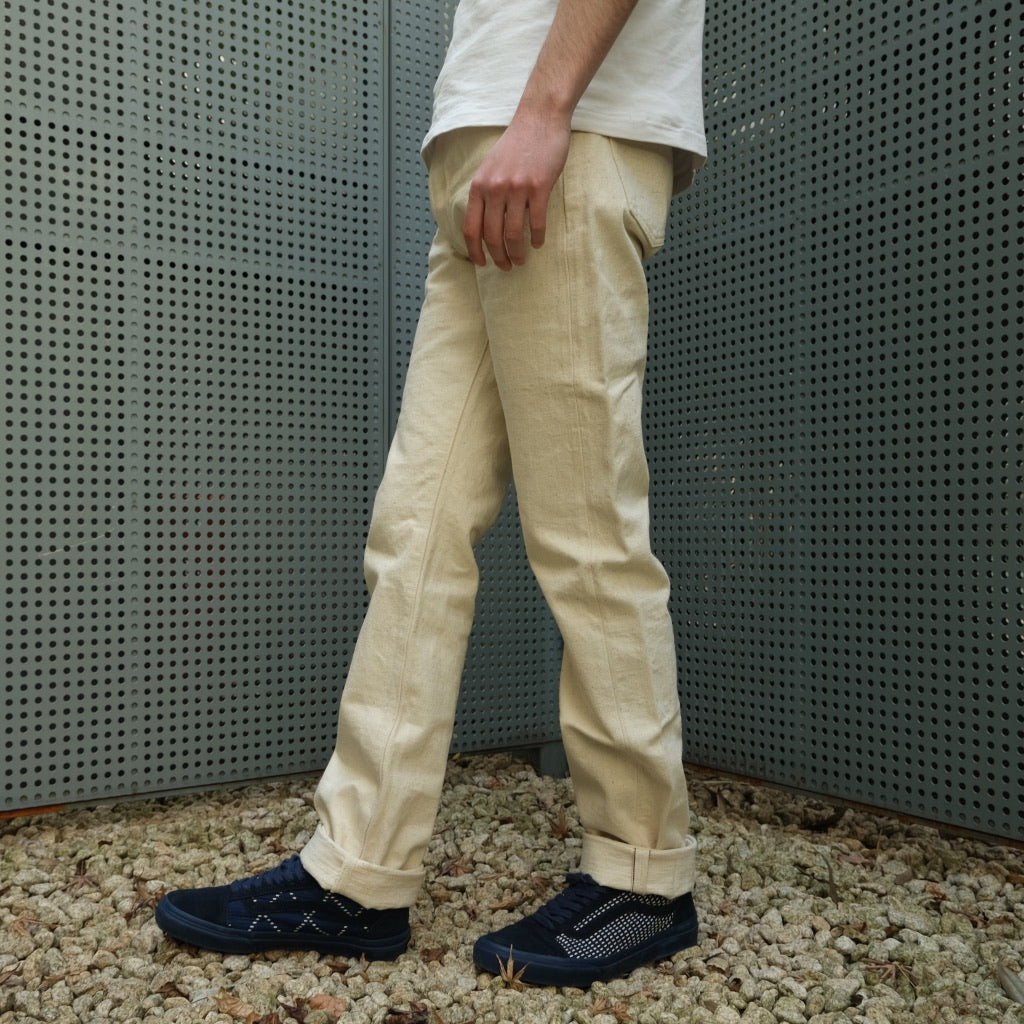 Samurai Jeans S710SC-KI 18oz. Ecru Selvedge Jeans - Okayama Denim