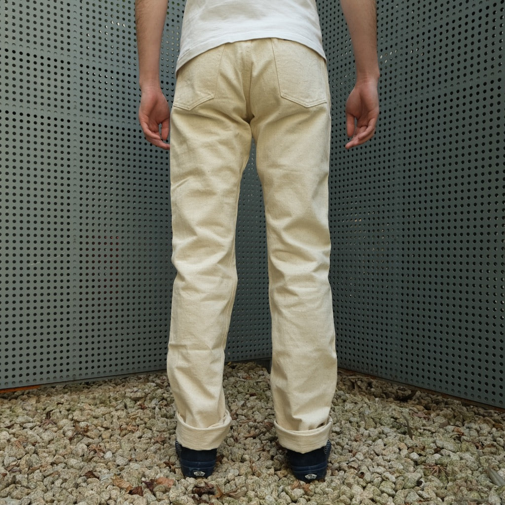 Samurai Jeans S710SC-KI 18oz. Ecru Selvedge Jeans - Okayama Denim