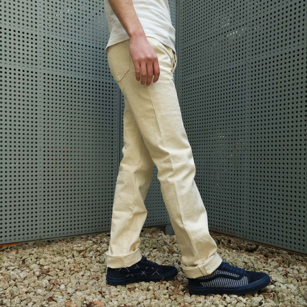 Samurai Jeans S710SC-KI 18oz. Ecru Selvedge Jeans - Okayama Denim