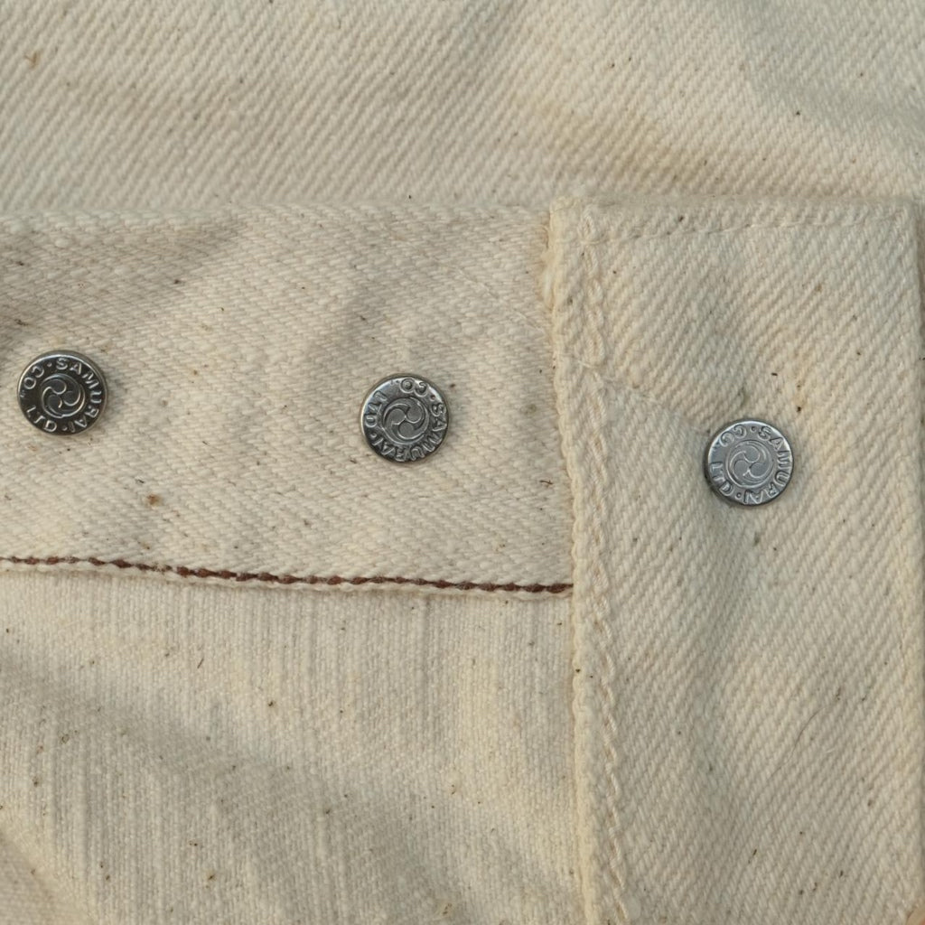 Samurai Jeans S710SC-KI 18oz. Ecru Selvedge Jeans - Okayama Denim