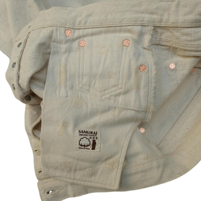 Samurai Jeans S710SC-KI 18oz. Ecru Selvedge Jeans - Okayama Denim