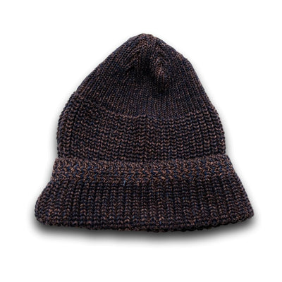 Samurai Jeans SJ501NC22 Indigo x Brown Knit Beanie