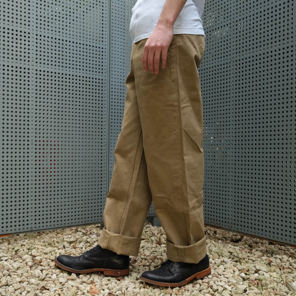 Samurai SJ48CP - 15oz Heavy Khaki Wide Chino - Franklin & Poe