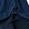 Samurai Jeans SSS22-SHR Distressed "Shuriken" Wabash Stripe Shirt