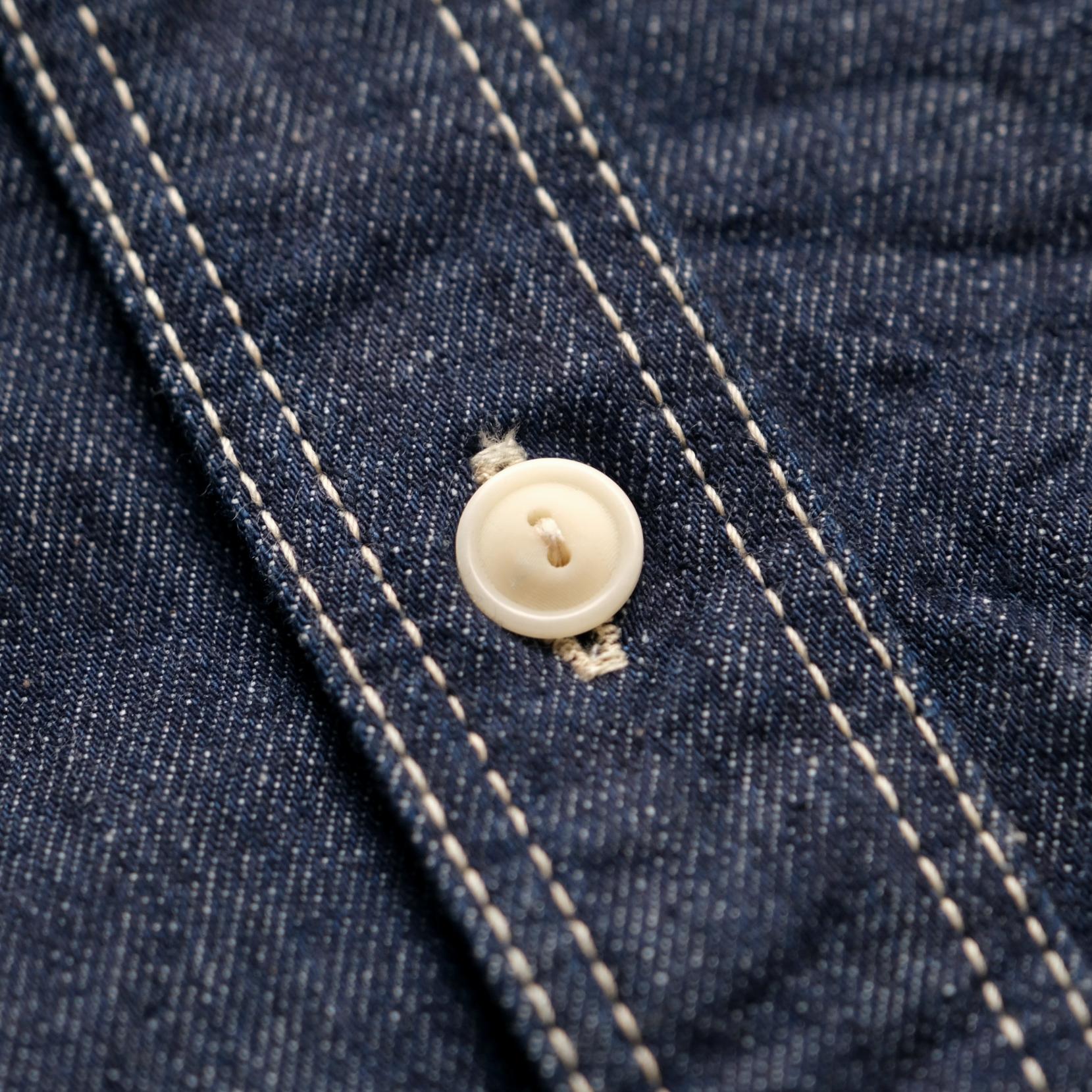 Samurai Jeans SJWS-SC01 10oz. Selvedge Denim Work Shirt