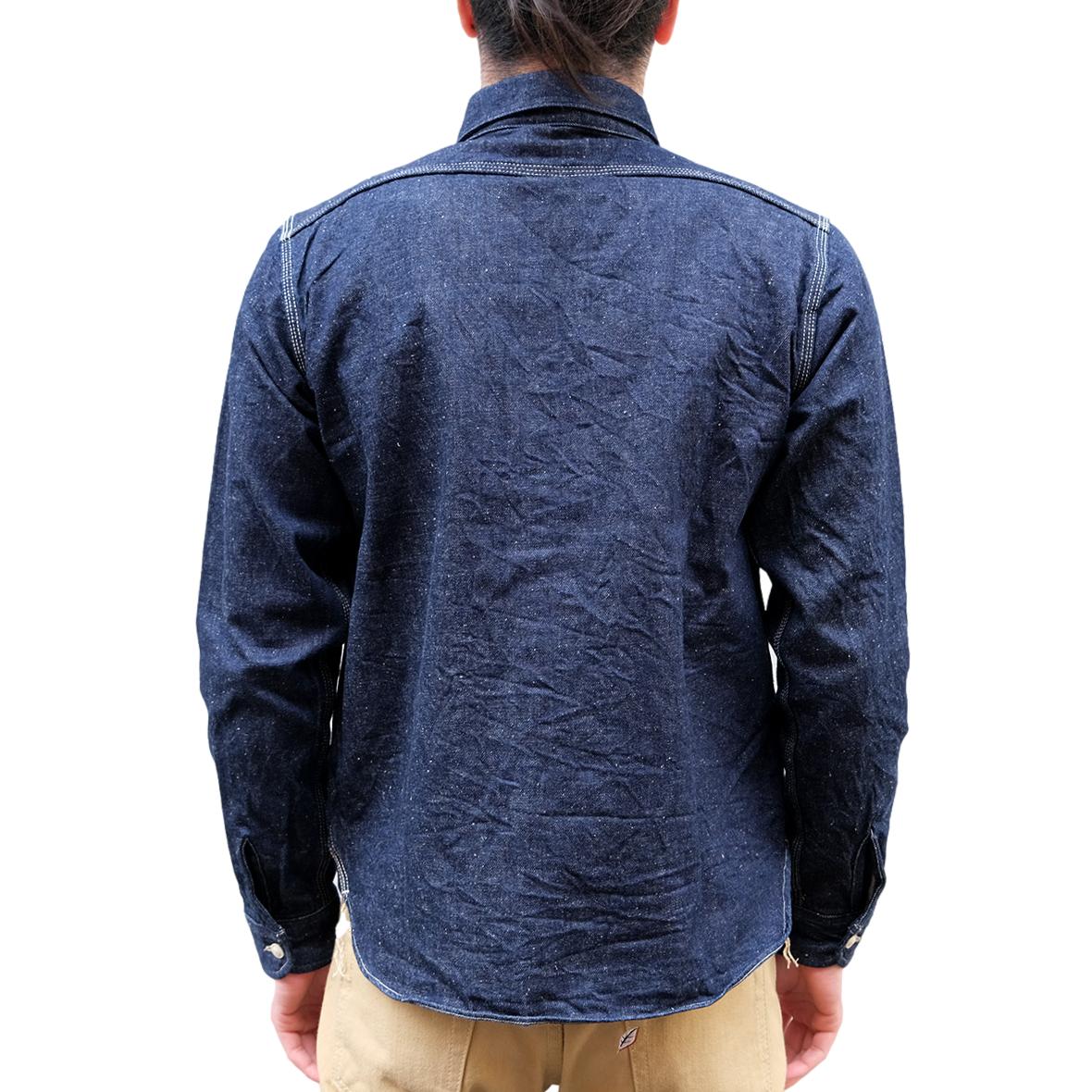 Samurai Jeans SJWS-SC01 10oz. Selvedge Denim Work Shirt