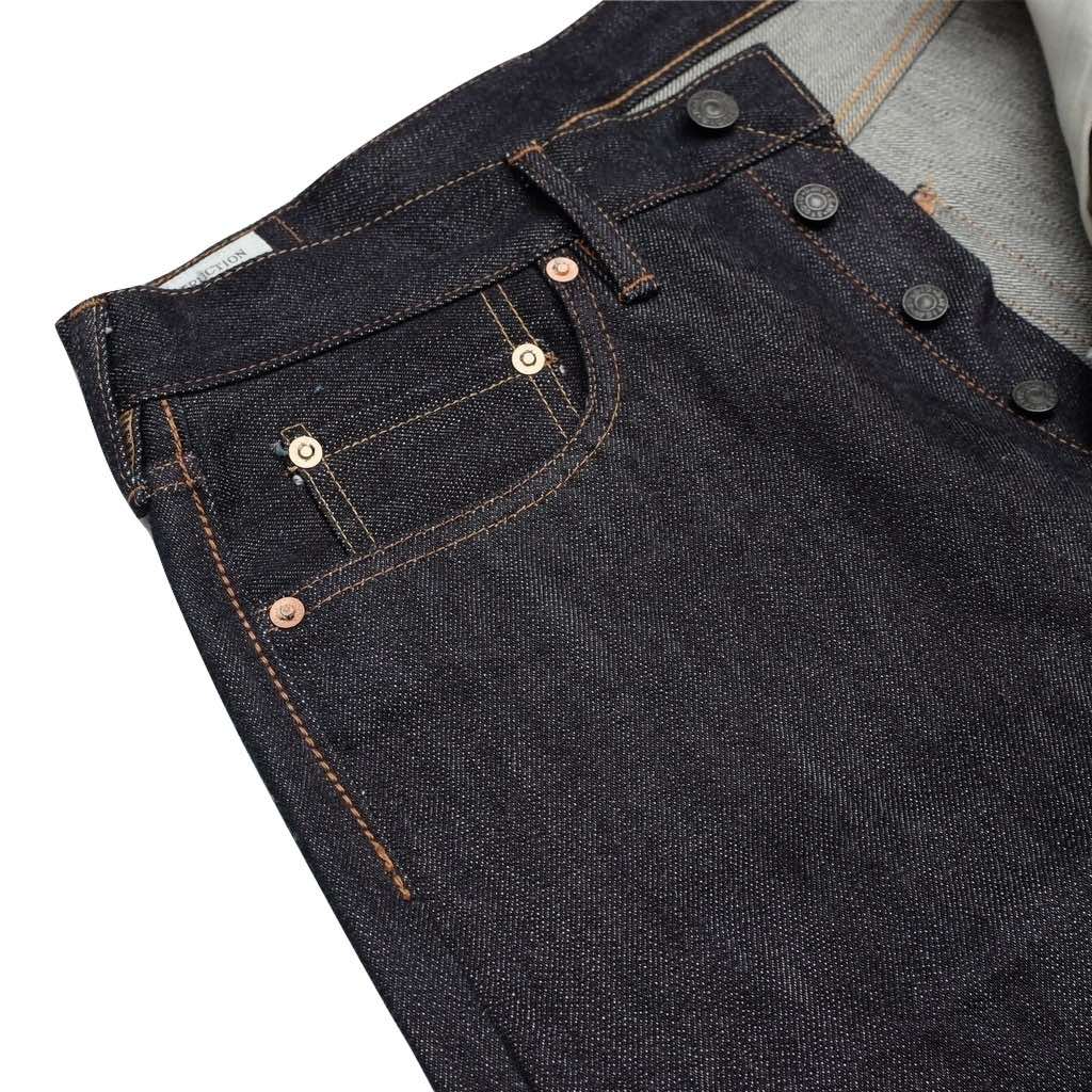 Studio D'Artisan 15oz. Suvin Gold Selvedge Denim Jeans (Loose Straight)