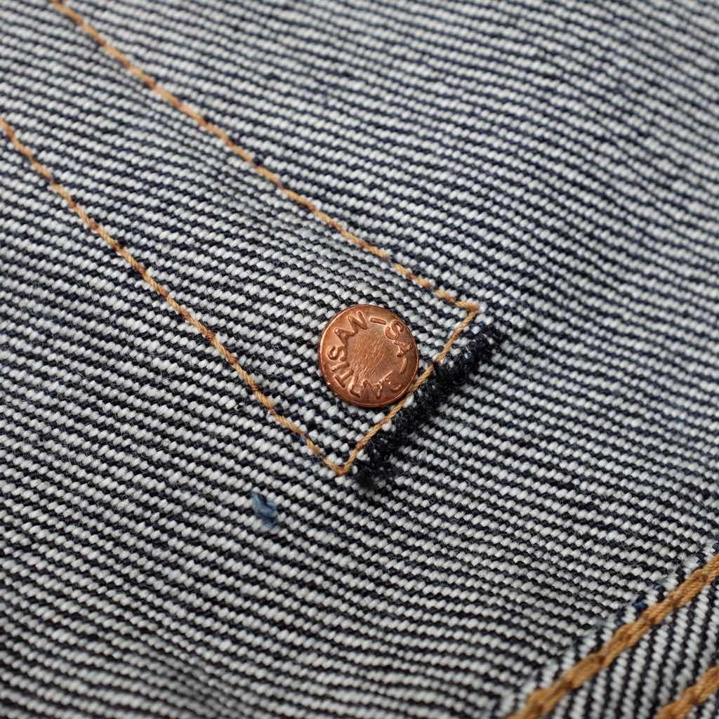 Studio D'Artisan 15oz. Suvin Gold Selvedge Denim Jeans (Loose Straight)