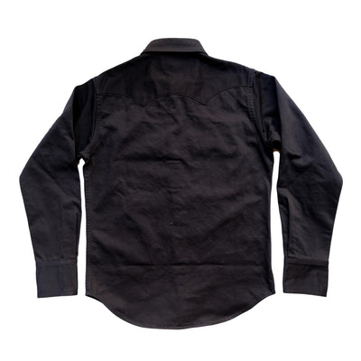 Studio D'Artisan Western Twill Shirt (Black)