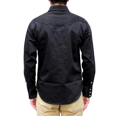 Studio D'Artisan Western Twill Shirt (Black)