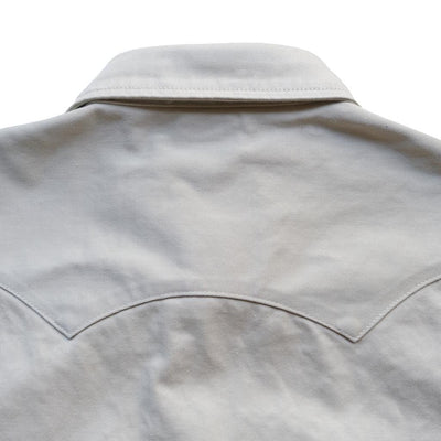 Studio D'Artisan Western Twill Shirt (Ivory)