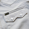 Studio D'Artisan Western Twill Shirt (Ivory)