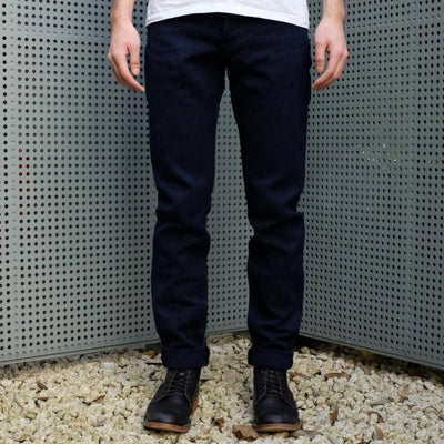 Studio D'Artisan "Kasezome" Indigo Sashiko Selvedge Pants (Relax Tapered) - Okayama Denim Pants - Selvedge