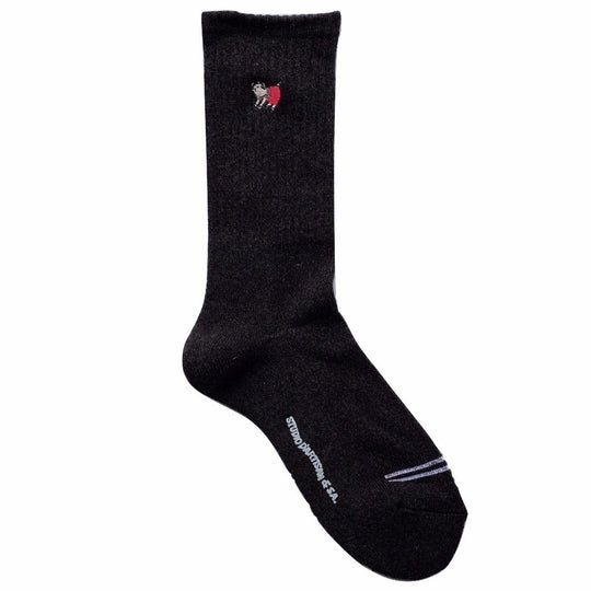 Studio D'Artisan Heather Long Socks (Black)