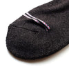 Studio D'Artisan Heather Long Socks (Charcoal Gray) - Okayama Denim Accessories - Selvedge