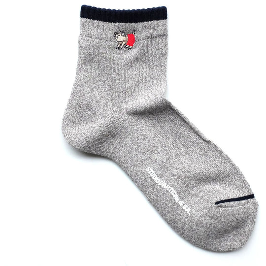 Studio D'Artisan Heather Middle Socks (Gray)