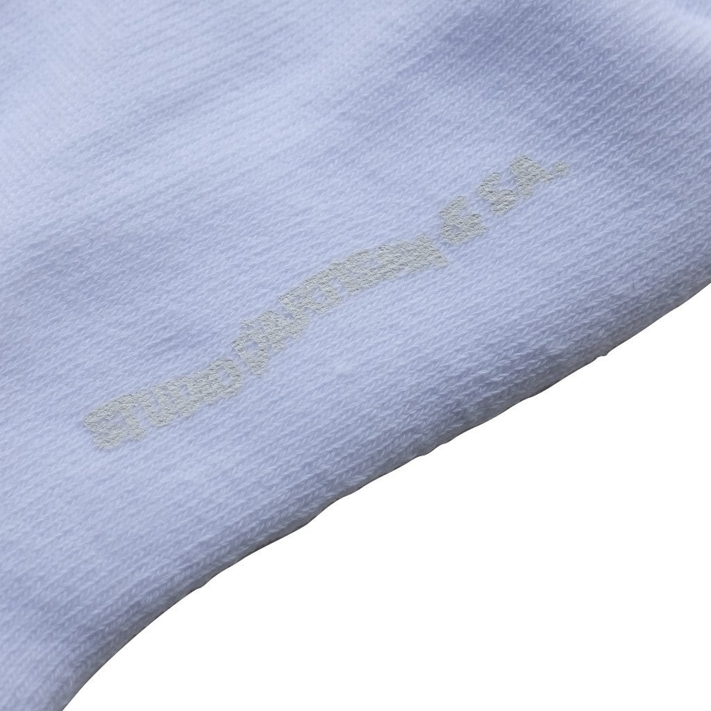 Studio D'Artisan Heather Middle Socks (White) - Okayama Denim Accessories - Selvedge