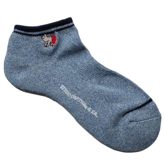 Studio D'Artisan Heather Ankle Socks (Blue)
