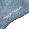 Studio D'Artisan Heather Ankle Socks (Blue) - Okayama Denim Accessories - Selvedge