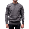 Studio D'Artisan Suvin Gold Loopwheel Crewneck Sweatshirt (Heather Black) - Okayama Denim Sweatshirt - Selvedge