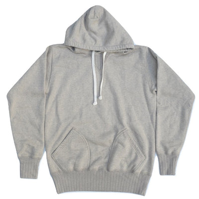 Studio D'Artisan Suvin Gold Hoodie (Heather Gray) - Okayama Denim Sweatshirt - Selvedge