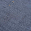 Studio D'Artisan Suvin Gold Henley (Mock Black) - Okayama Denim T-Shirts - Selvedge
