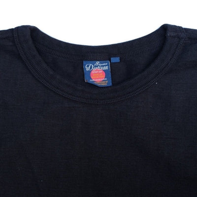 Studio D'Artisan 9913 Loopwheel Tee (Black) - Okayama Denim T-Shirts - Selvedge