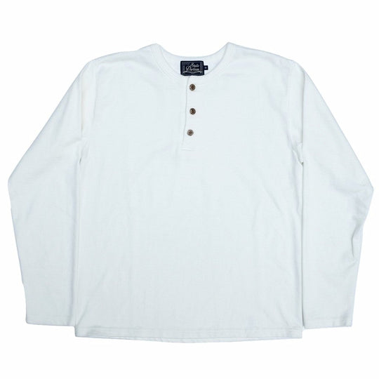 Studio D'Artisan Suvin Gold L/S Henley (White)