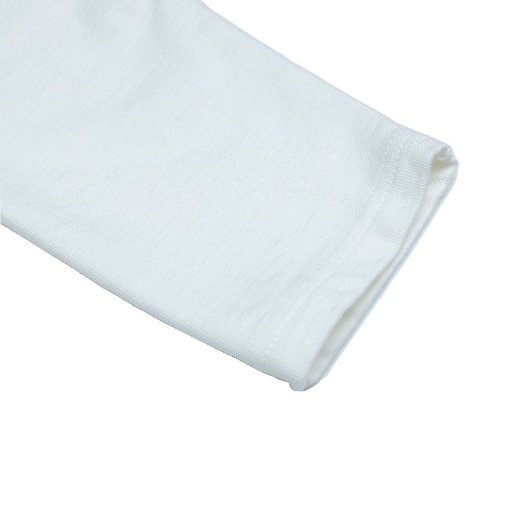 Studio D'Artisan Suvin Gold LS Henley (White) - Okayama Denim T-Shirts - Selvedge