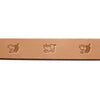 Studio D'Artisan B-82 Leather Belt (Natural) - Okayama Denim Accessories - Selvedge