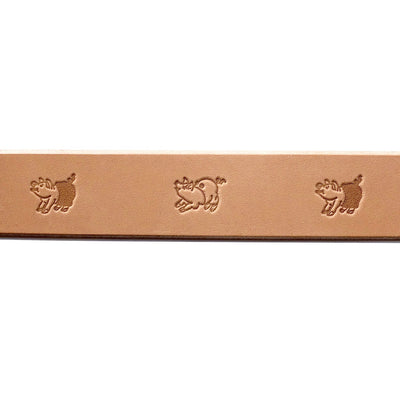 Studio D'Artisan B-82 Leather Belt (Natural) - Okayama Denim Accessories - Selvedge